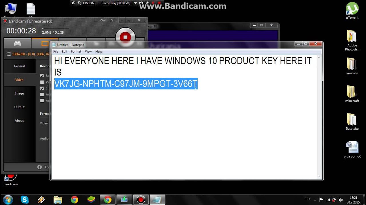 Windows 7 serial key crack